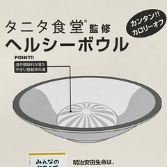 タニタ食堂監修　ヘルシーボウル