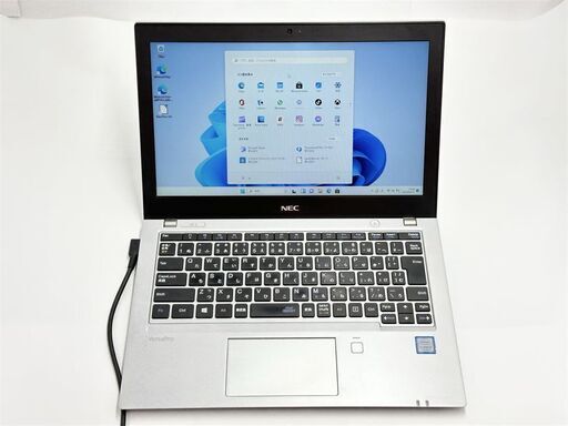 送料無料 保証付 高速SSD 12.5型 ノートパソコン NEC PC-VKL27BZG2 中古良品 第7世代 Core i3 4GB 無線 Bluetooth カメラ Windows11 Office