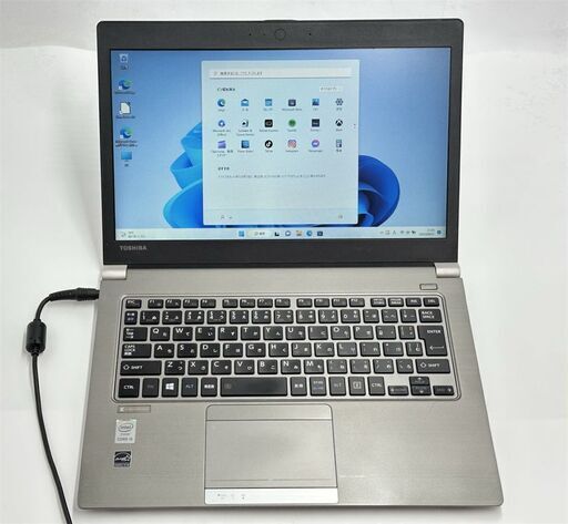 送料無料 保証付 高速SSD 13.3型 軽量 薄型 ノートパソコン 東芝 R63/P 中古良品 第5世代 Core i5 8GB 無線 Wi-Fi Bluetooth Windows11 Office