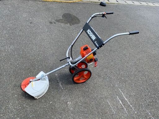 280　草刈機　刈払機　手押し式　エンジン　コーシン　EBC-26C　中古品
