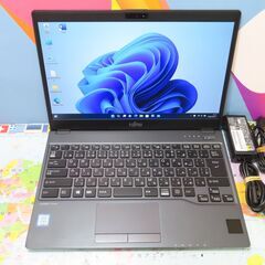 JC03293 富士通 LIFEBOOK U938/S SIM 搭載ノートパソコン 良品 office2019