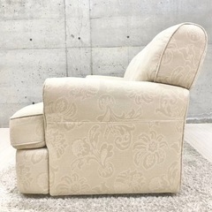 日本フラク株式会社 2人掛けソファ 布製ソファ アンティーク