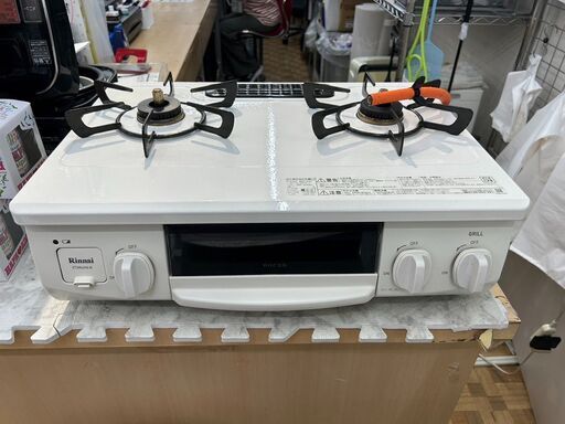 ガスコンロ リンナイ LPガス RT34NJHD 2022年製 【安心の3ヶ月保証】自社配送時代引き可※現金、クレジット、スマホ決済対応※