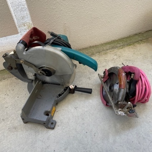 マキタ 10型卓上マルノコ\u0026HITACHI190mm丸ノコセット！