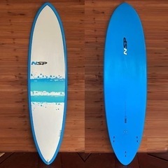 サーフボード　中古　ミッドレングス　6'8