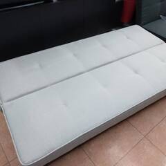 😉未使用品😉大川家具直送 ソファベッド ファブリック グレー リクライニング😉2757