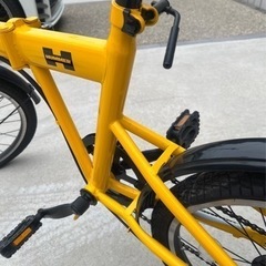 美品HUMMER折りたたみ自転車