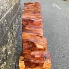 N 貴重な屋久杉の衝立
