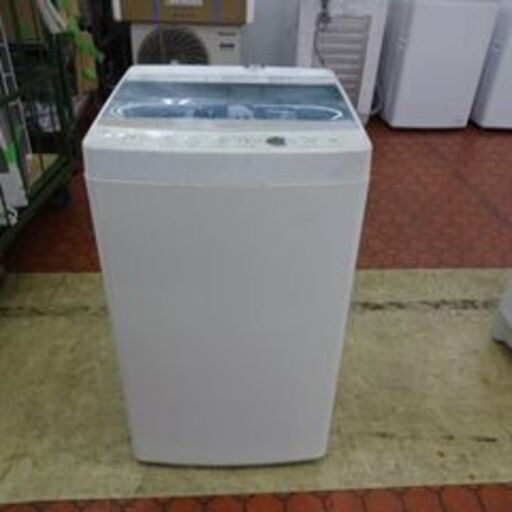 ID411630　5.5K洗濯機　ハイアール　2018年製　JW-C55A　※日焼け有り