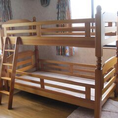 【必見】木製　2段ベッド