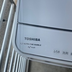 東芝洗濯機10キロ2022年製、半年間使用