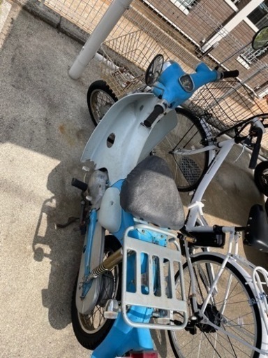 スーパーカブ50周年記念モデル2万5千キロ／不動車