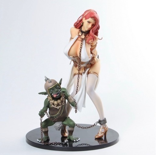 「ゴブリンに囚われた麗しき女王　ファルネリス」ソフト　完成品
