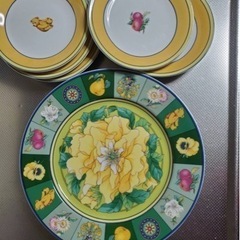大皿と小皿5枚組　NARUMI