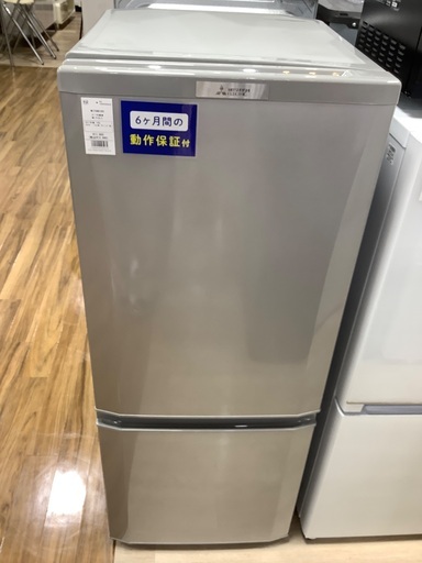 2ドア冷蔵庫 MITSUBISHI MR-P15A-S 2017年製 146L 入荷致しました！