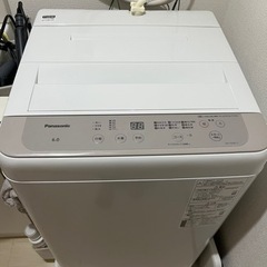 Panasonic 洗濯機6kg 2022年