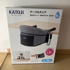 KATOJI テーブルチェア【期間限定】洗えるシート（New Y...