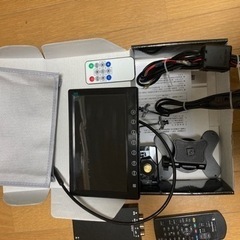 車載モニターとテレビチューナー