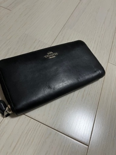 coach長財布　黒