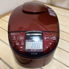 日立 圧力スチームIH炊飯ジャー　 RZ-RT10BK-R