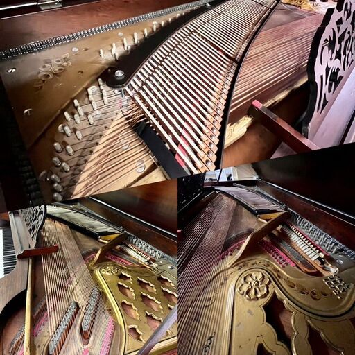 【激レア 超希少なピアノ】【金額相談可能】スクエアピアノ 1872年 アメリカ製 激レア 超希少なピアノ】【金額相談可能】スクエアピアノ 1872年