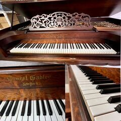 【激レア 超希少なピアノ】【金額相談可能】スクエアピアノ 1872年 アメリカ製