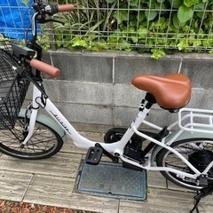 【ネット決済】大幅値下げ　電動アシスト自転車　ほぼ新品