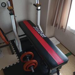 神奈川県のバーベルセット スポーツの中古が安い！激安で譲ります  