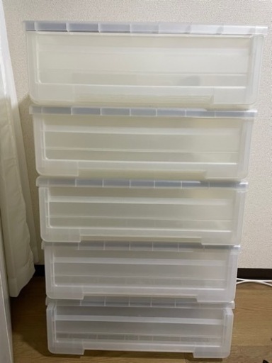 引き出し 衣装ケース 収納ケース 5個セット