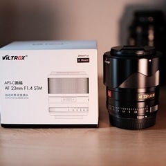 【ネット決済・配送可】viltrox 23mmf1.4 fuji...