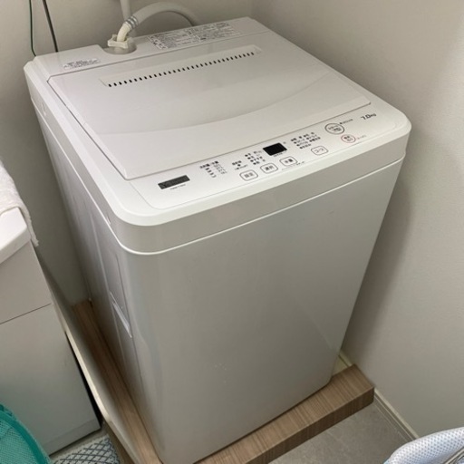 受け渡し者決まりました一人暮らし必見ヤマダセレクト7KG洗濯機