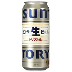 サントリー 生ビール トリプル生 500ml 10本