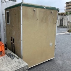 【決まりました】中古シャワールーム（プレハブ・コンテナ）