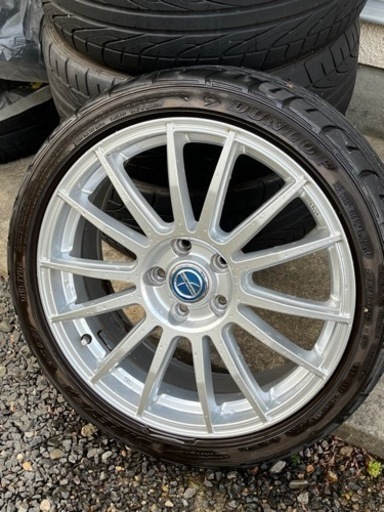 タイヤ、ホイール フォルクスワーゲン ゴルフ R32 225/40R18 ウェッズ