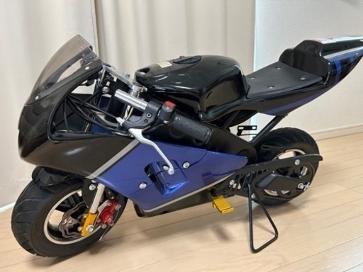 説明ご覧下さい）2st！早いガソリンのポケバイ！