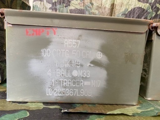 米軍放出品 弾薬箱 アンモボックス 5個セット