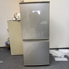 SHARP 冷凍冷蔵庫 SKB14DS 137L 右開き
