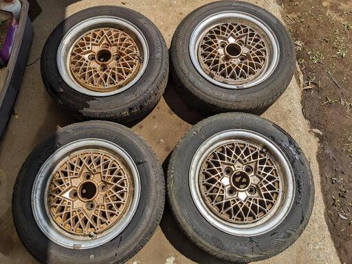 軽自動車　ホイール　当時物