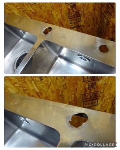 940-0) 業務用 ステンレス 2槽シンク W900D600H800 品 二槽 2層 流し台