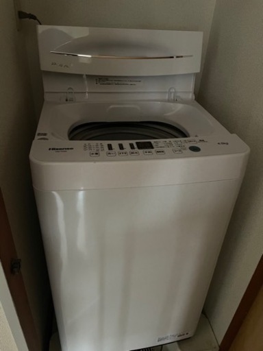 洗濯機　Hisense  美品‼️‼️ 4月末まで‼️限定‼️