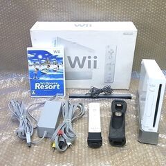 任天堂Wii 本体 リモコン 等　ソフト1本付き　動作品