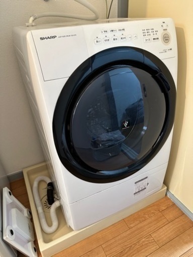 シャープ　ドラム式洗濯機　乾燥機能付