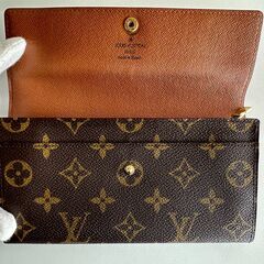 【SALE】LOUIS VUITTON モノグラム ポシェットポルトモネクレディ　長財布　鑑定書付き　リサイクルショップ宮崎屋住吉店　24.8.17F