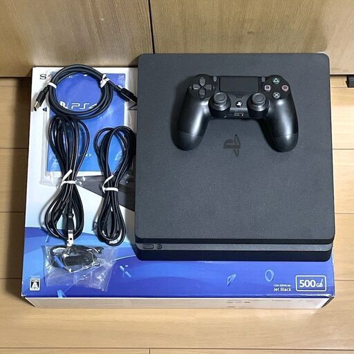 美品! PS4 PlayStation4 CUH-2200 500GB ジェットブラック