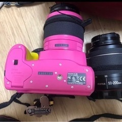 PENTAX k50 ピンクイエロー