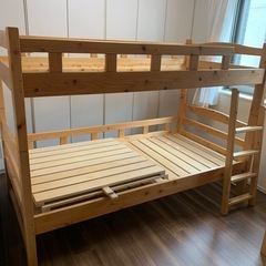 子供用の2段ベッド