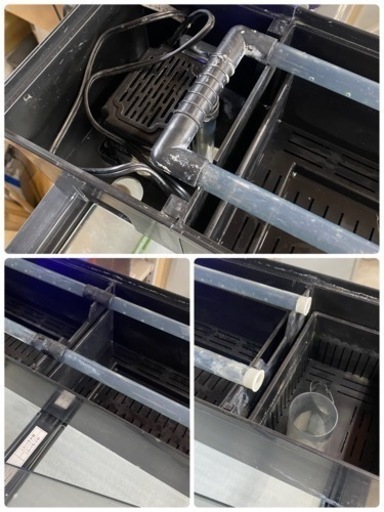 GEX 90cmガラス水槽、水槽台、LED、ろ過装置セット 【公式通販】 GEX 