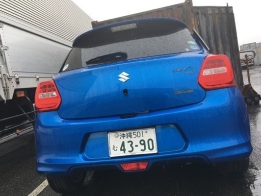 スイフトRSのリアバンパー