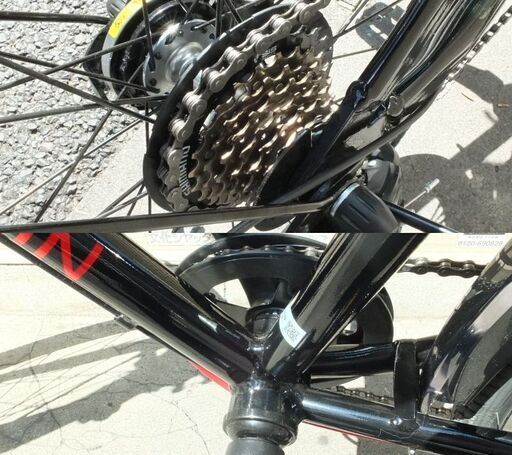 BRIDGESTONE SCHLEIN クロスバイク ジュニア SHL61 ブラック 