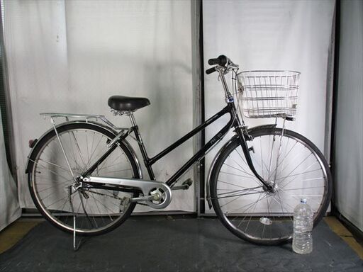 C697　限定特価　整備済み★ブリヂストン　プレビオ★ 中古自転車 【27インチ　黒 】